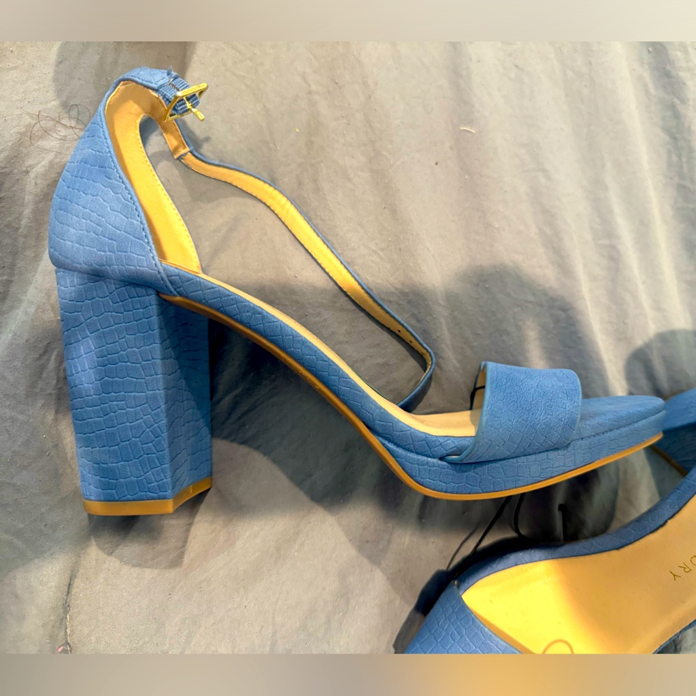 Blue heels